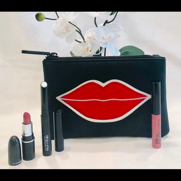 Mac Cosmetics Makeup Mac Red Lips Bag Lip Essentials Poshmark